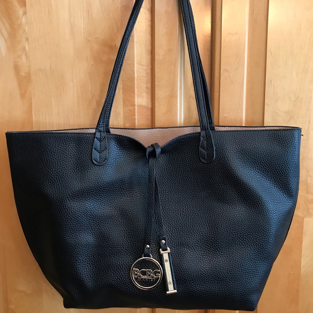 BCBG hardly used tote - 18in. wide 11 1/2in. long